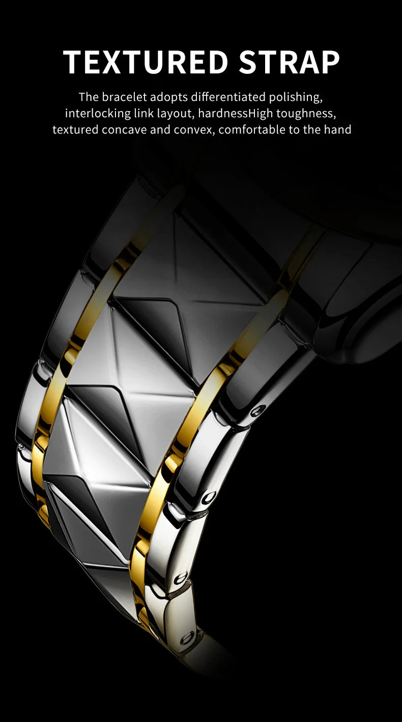 OLEVS Brand original wristwatch Arabic numeral scale waterproof quartz watch for man luminous stainless steel Luxury watches